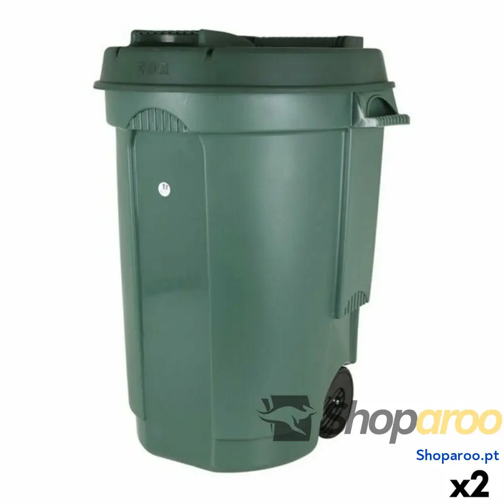 Caixote do Lixo com Rodas EDA 110 L 110 L