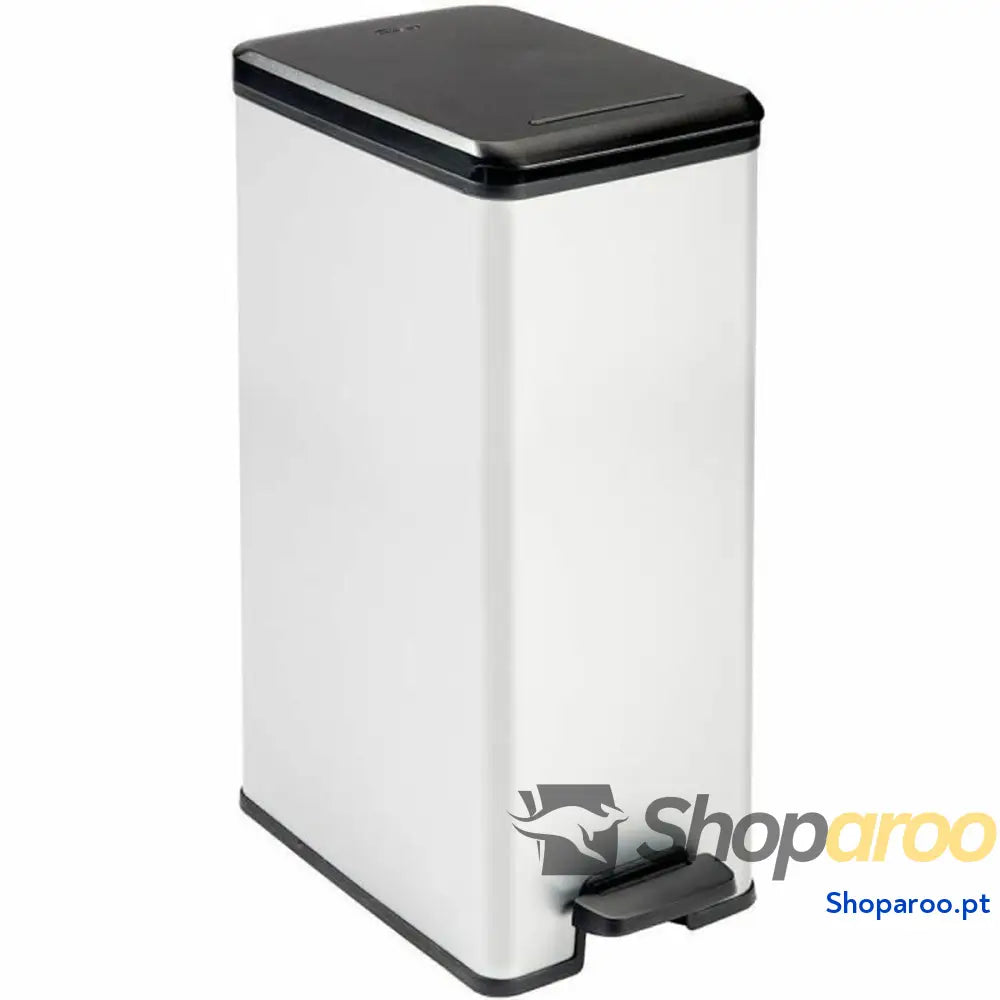 Caixote do lixo Curver 240640 Prateado Plástico 40 L