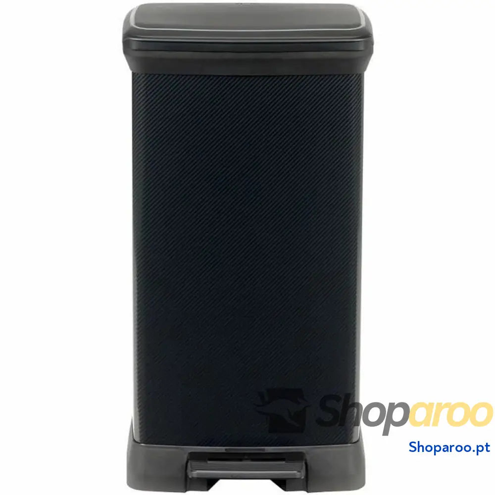 Caixote do lixo Curver Preto 50 L