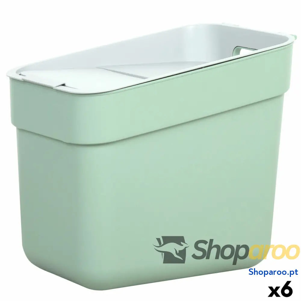 Caixote do lixo Curver Verde Plástico 20 L (6 Unidades)