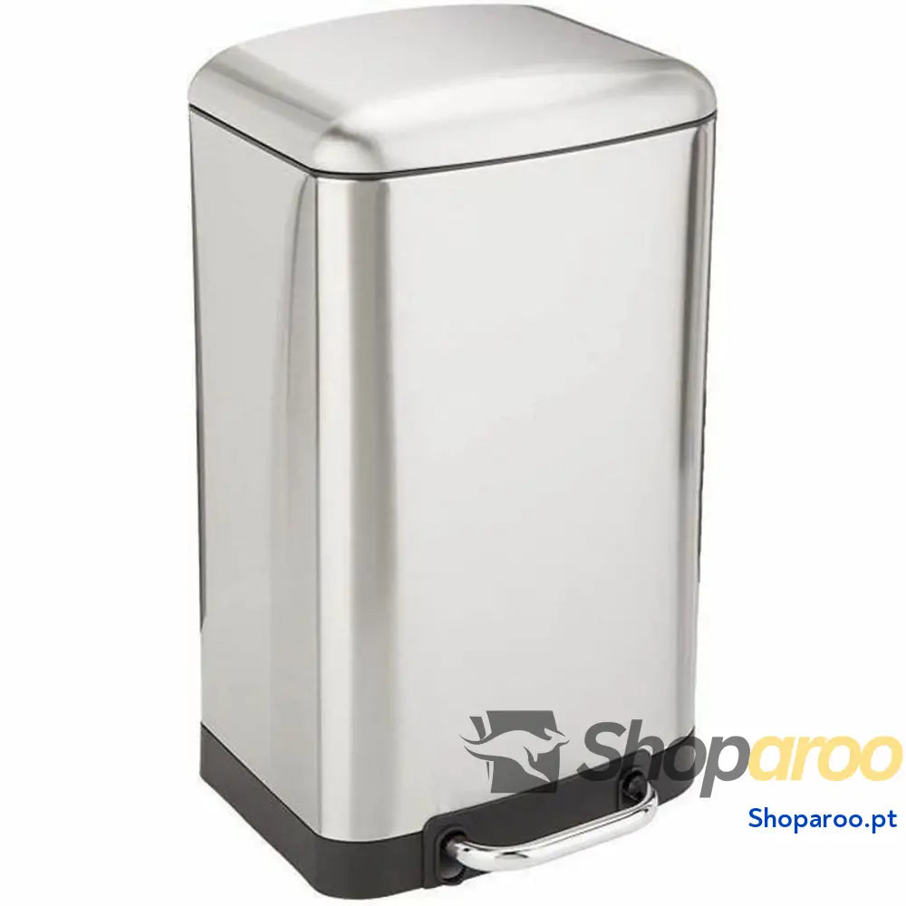 Caixote do lixo Kitchen Move Aço inoxidável 30 L Cinzento
