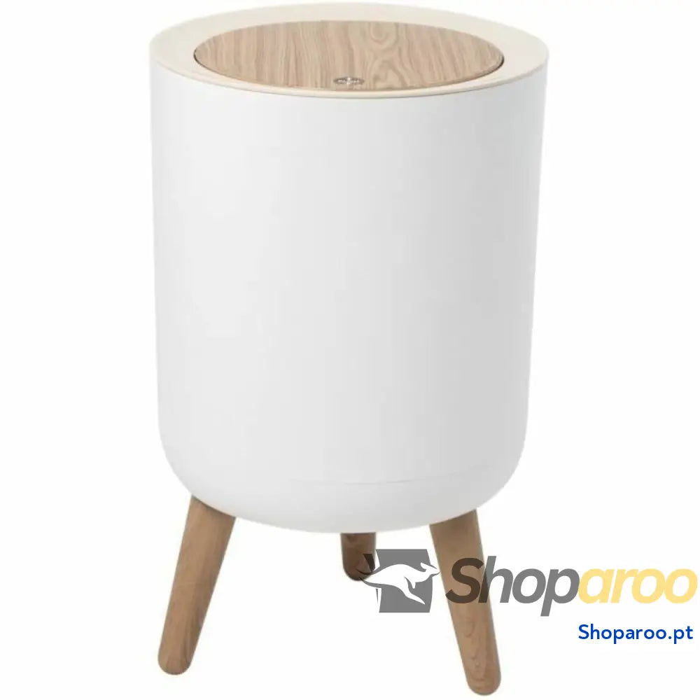 Caixote do lixo Kitchen Move Castanho Madeira 7 L