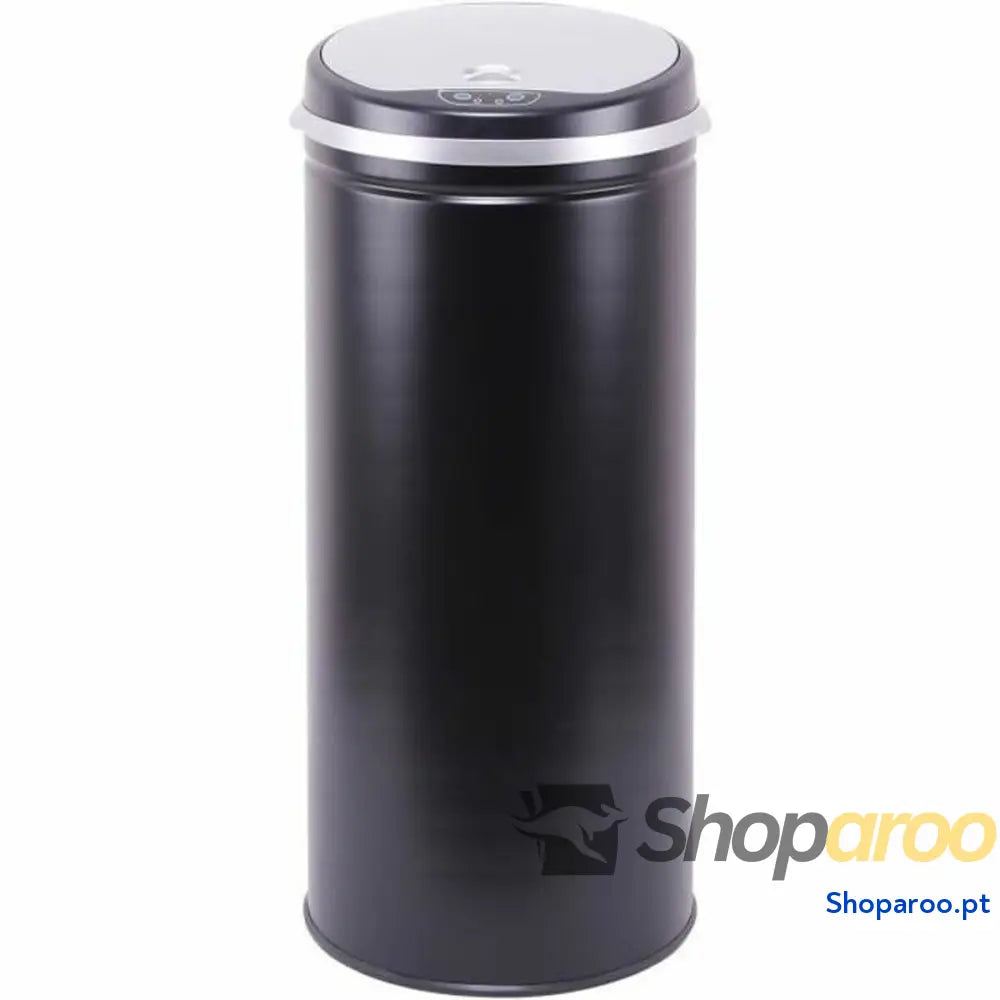 Caixote do lixo Kitchen Move Preto Aço inoxidável Plástico