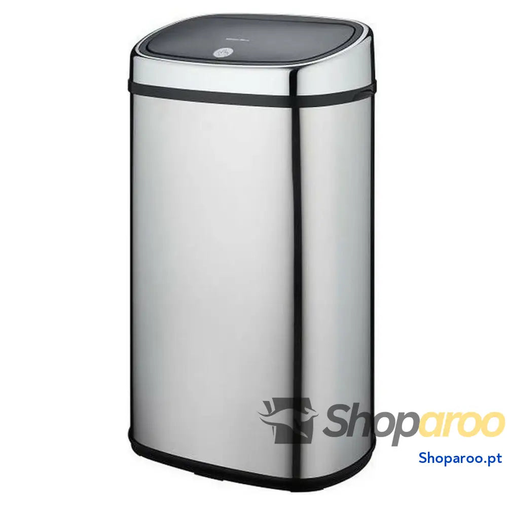 Caixote do lixo Kitchen Move Square Cinzento 60 L