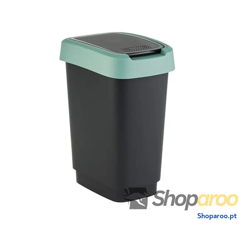 Caixote do lixo Rotho Twist Green Verde Plástico 10 L