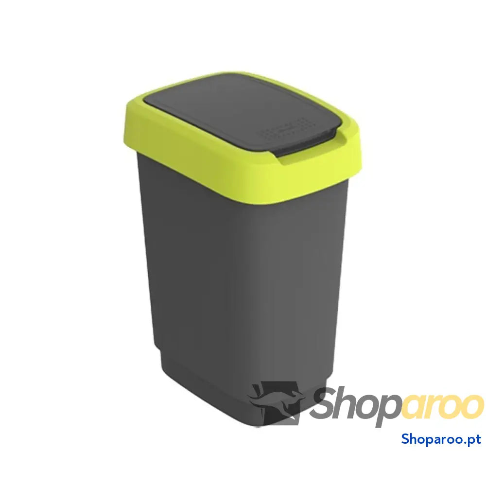 Caixote do lixo Rotho Twist Lime Plástico 50 L