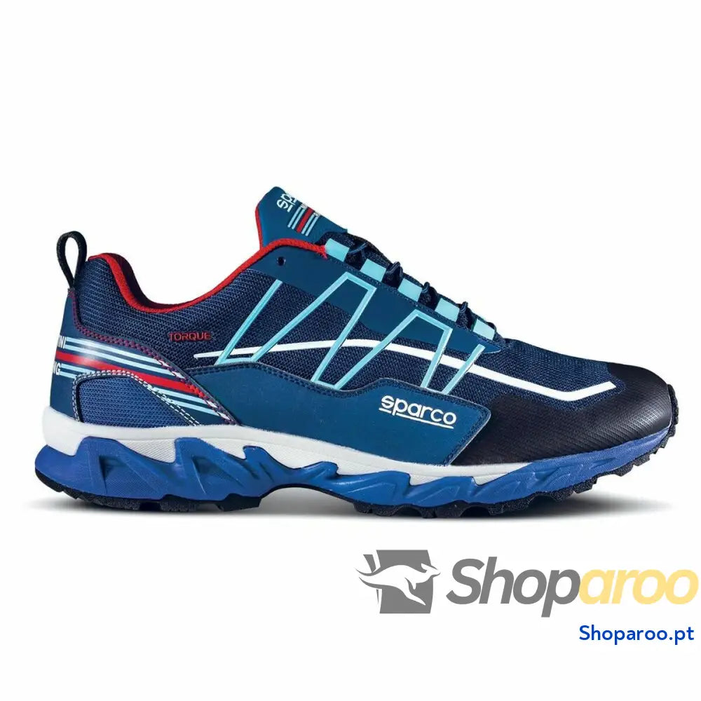 Calçado Sparco Torque Martini Racing Azul 42