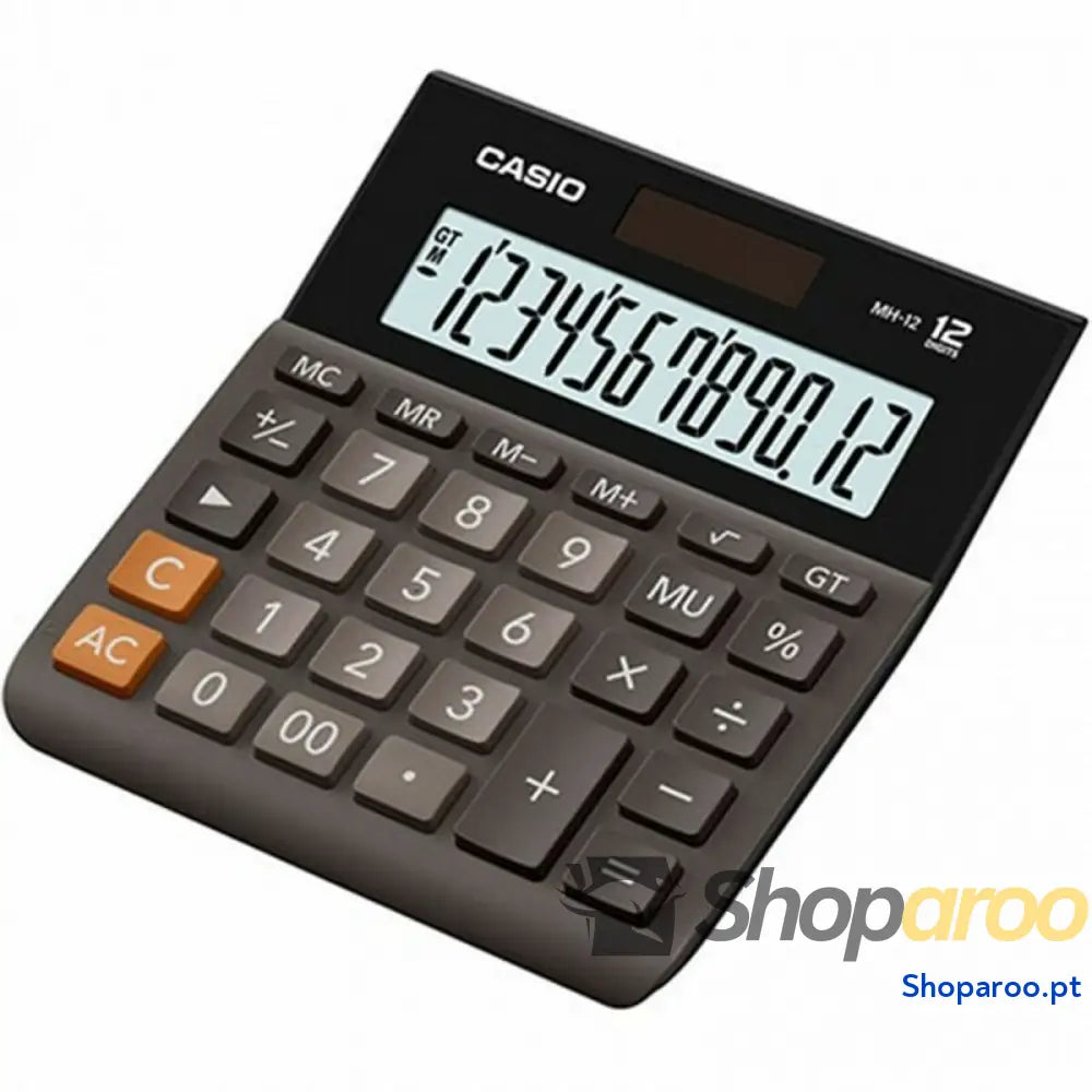 Calculadora Casio 222688 LCD Branco Preto Plástico