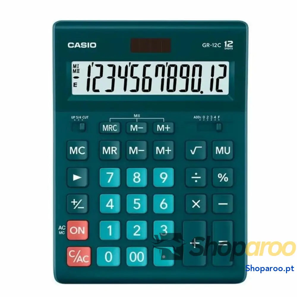 Calculadora Casio GR-12C-DG-W-EP Azul Resina