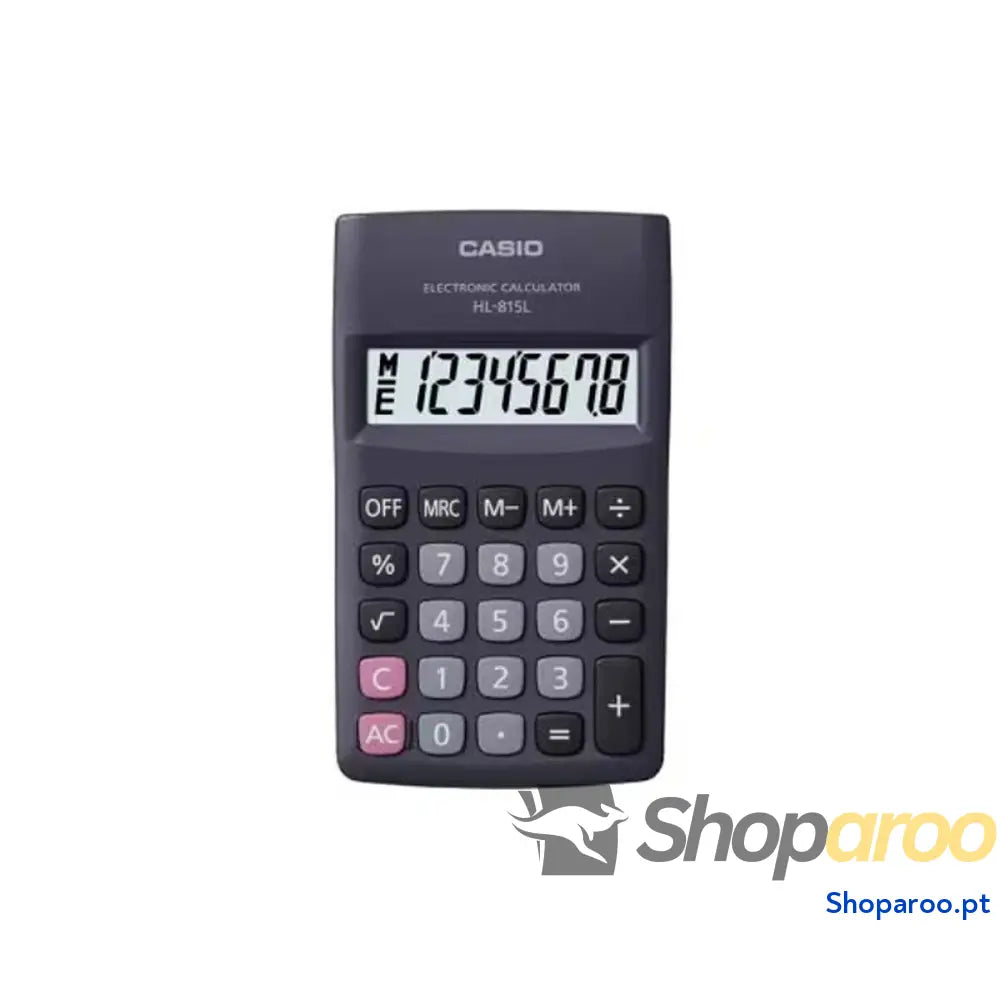 Calculadora Casio HL-815L-BK BOX Preto Plástico