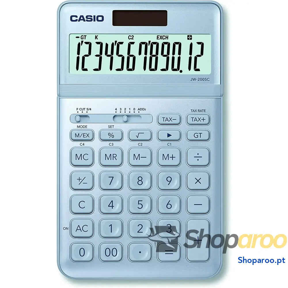 Calculadora Casio JW-200SC-BU Azul Plástico