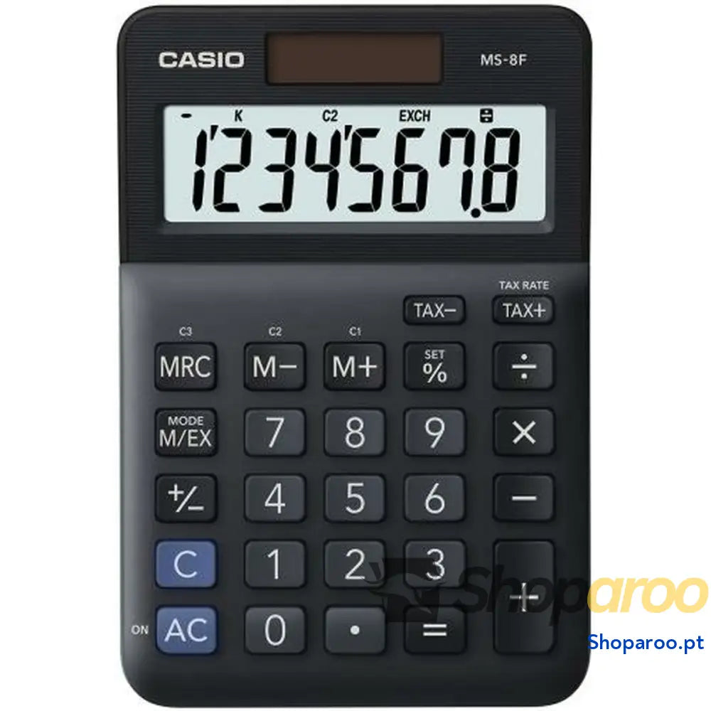 Calculadora Casio MS-8B LCD Preto Plástico