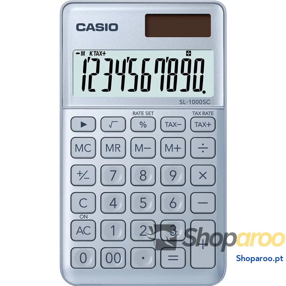 Calculadora Casio SL-1000SC Preto Metal