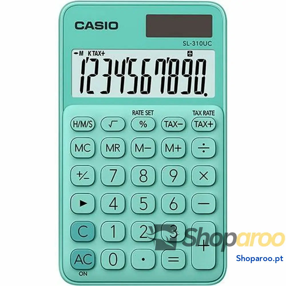 Calculadora Casio SL-310UC-GN BOX Verde Plástico