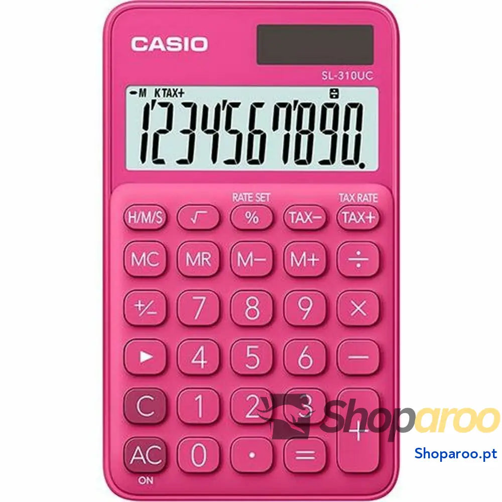 Calculadora Casio SL-310UC-RD Vermelho Plástico 7 x 0,8 x 11,8 cm