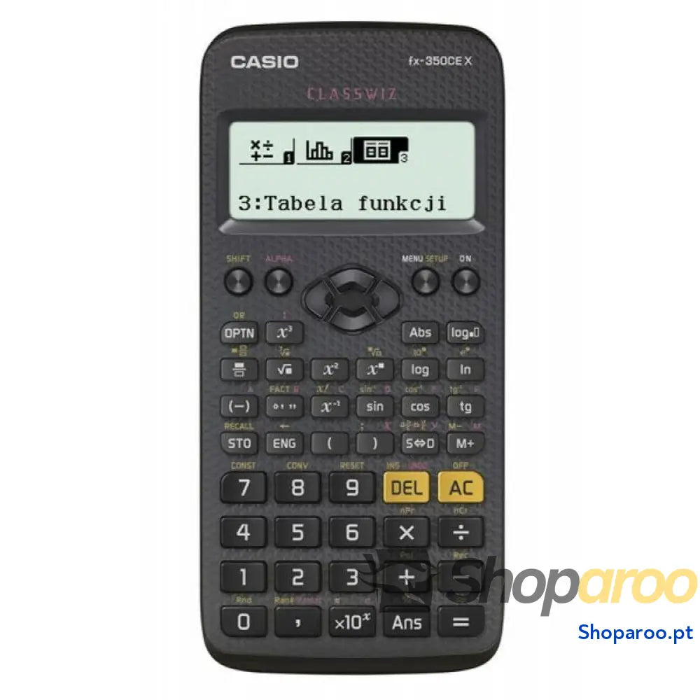 Calculadora Científica Casio FX-350CEX Preto