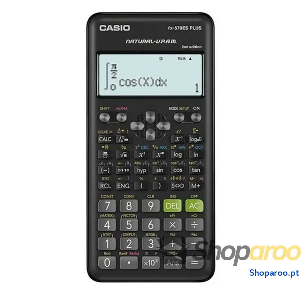 Calculadora Científica Casio FX-570ES PLUS Preto