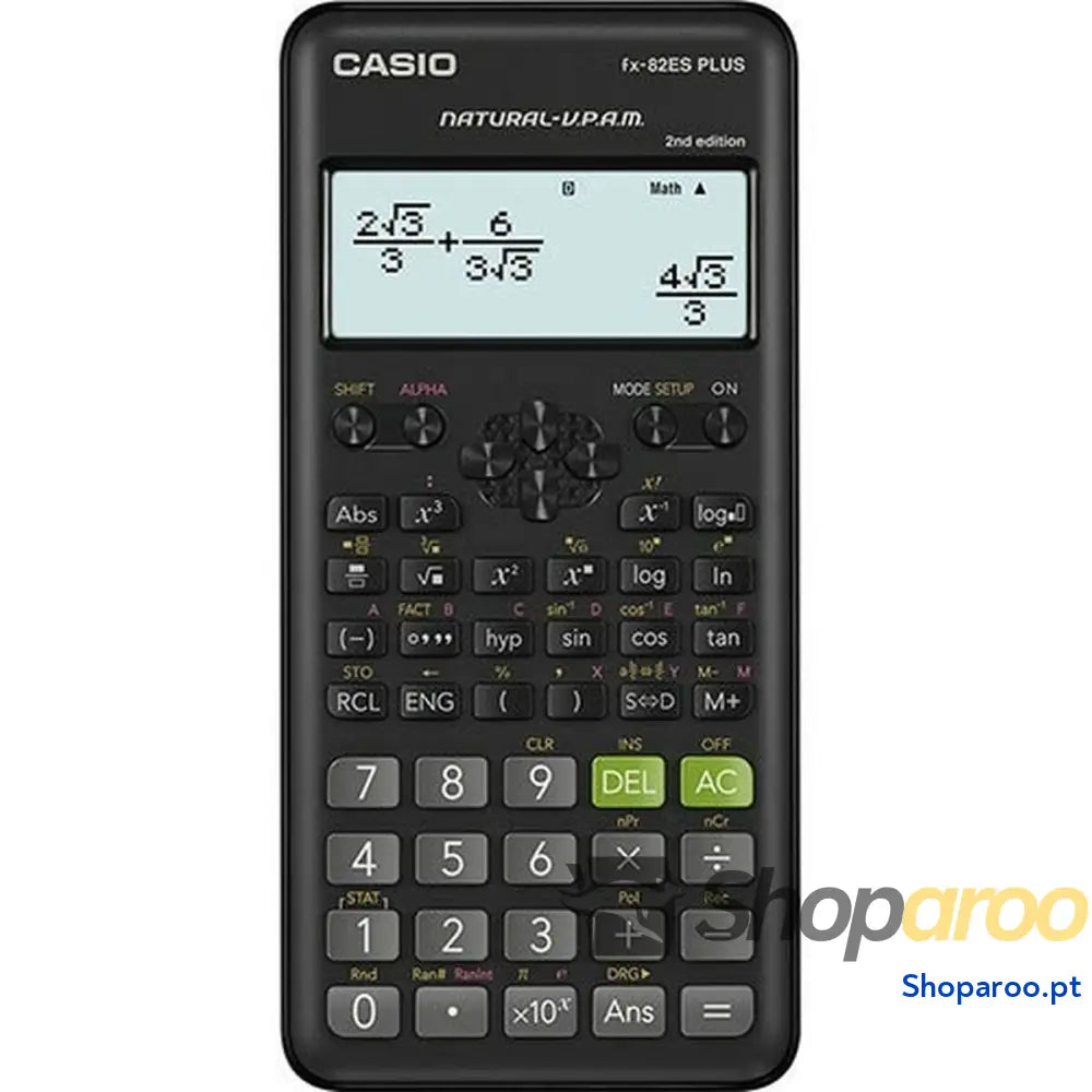 Calculadora Científica Casio FX-82ESPLUS-2 BOX Preto