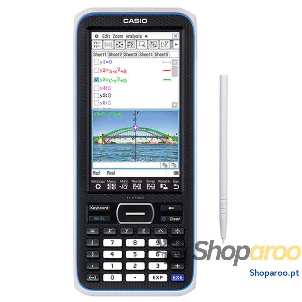 Calculadora gráfica Casio FX-CP400 Preto