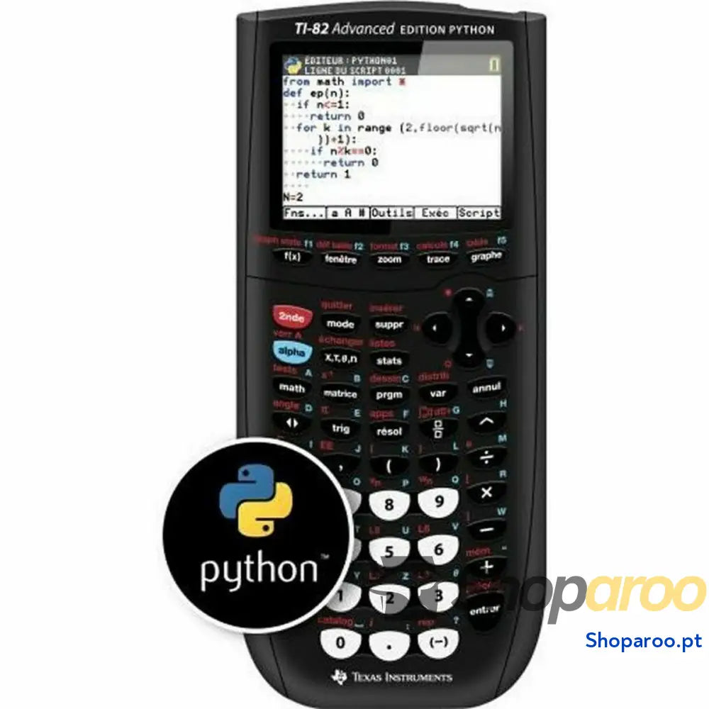 Calculadora gráfica Texas Instruments Preto