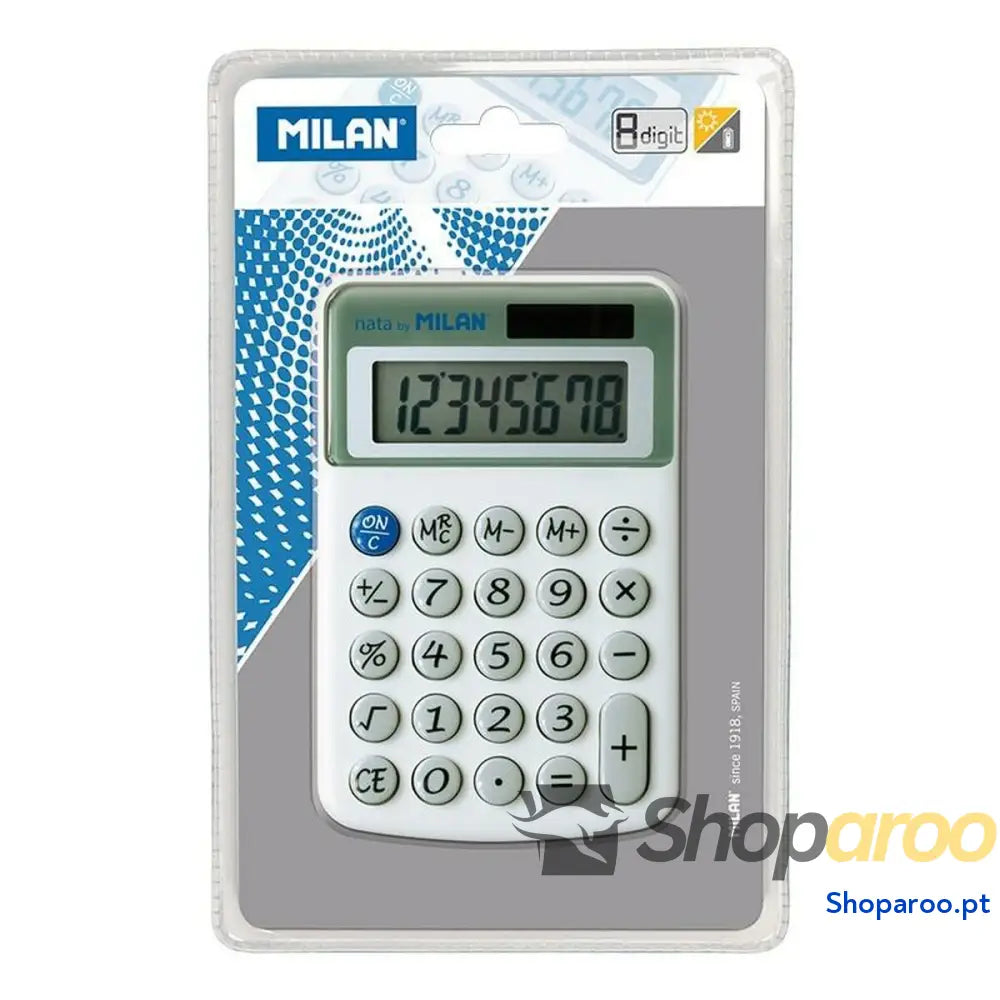 Calculadora Milan 40918BL Branco