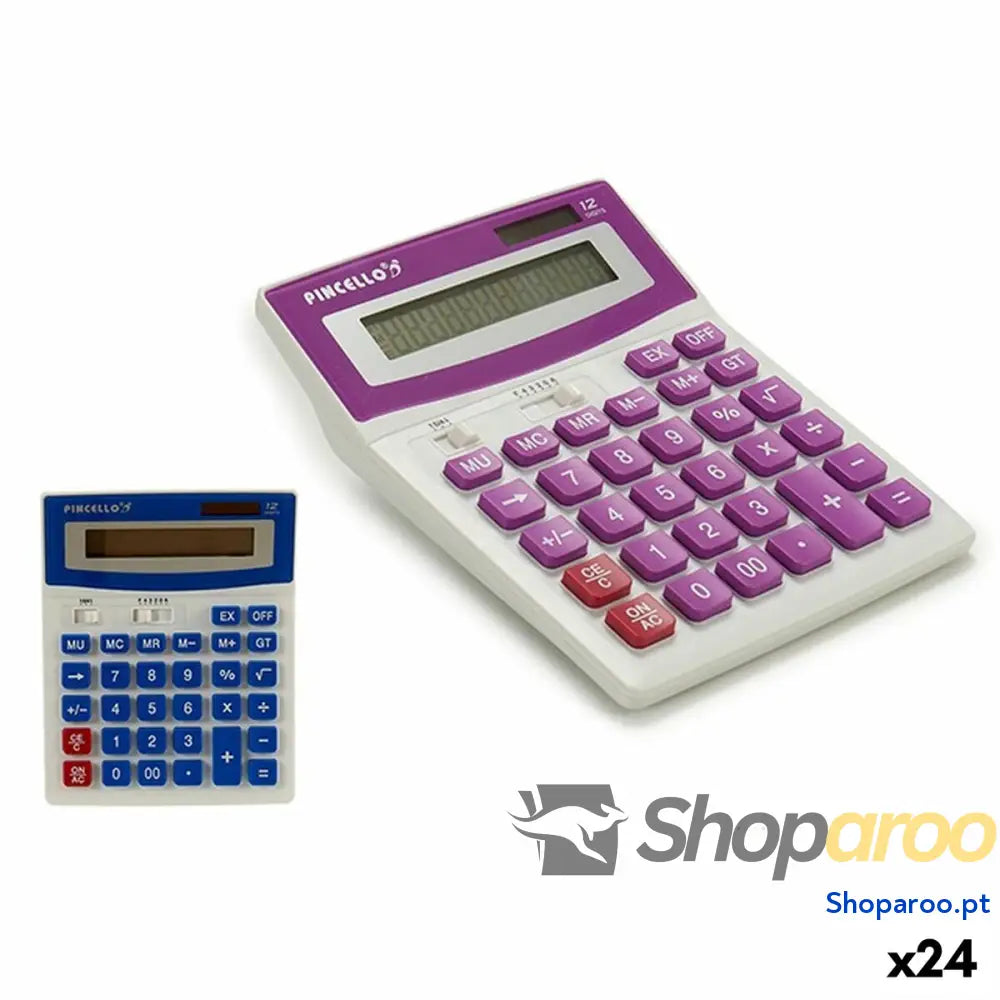 Calculadora Pincello CN-1202 Solar (24 Unidades)