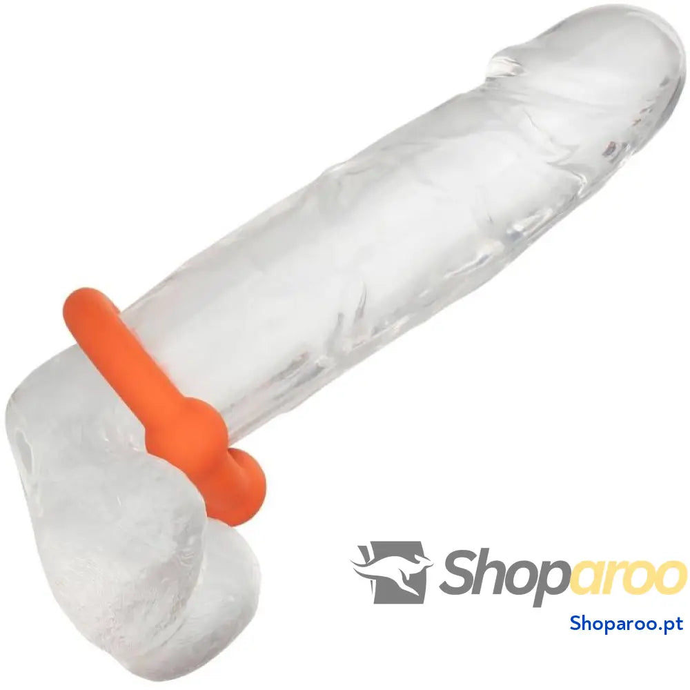 CALEXOTICS - ALPHA ANEL DE BOLA DUPLA LARANJA