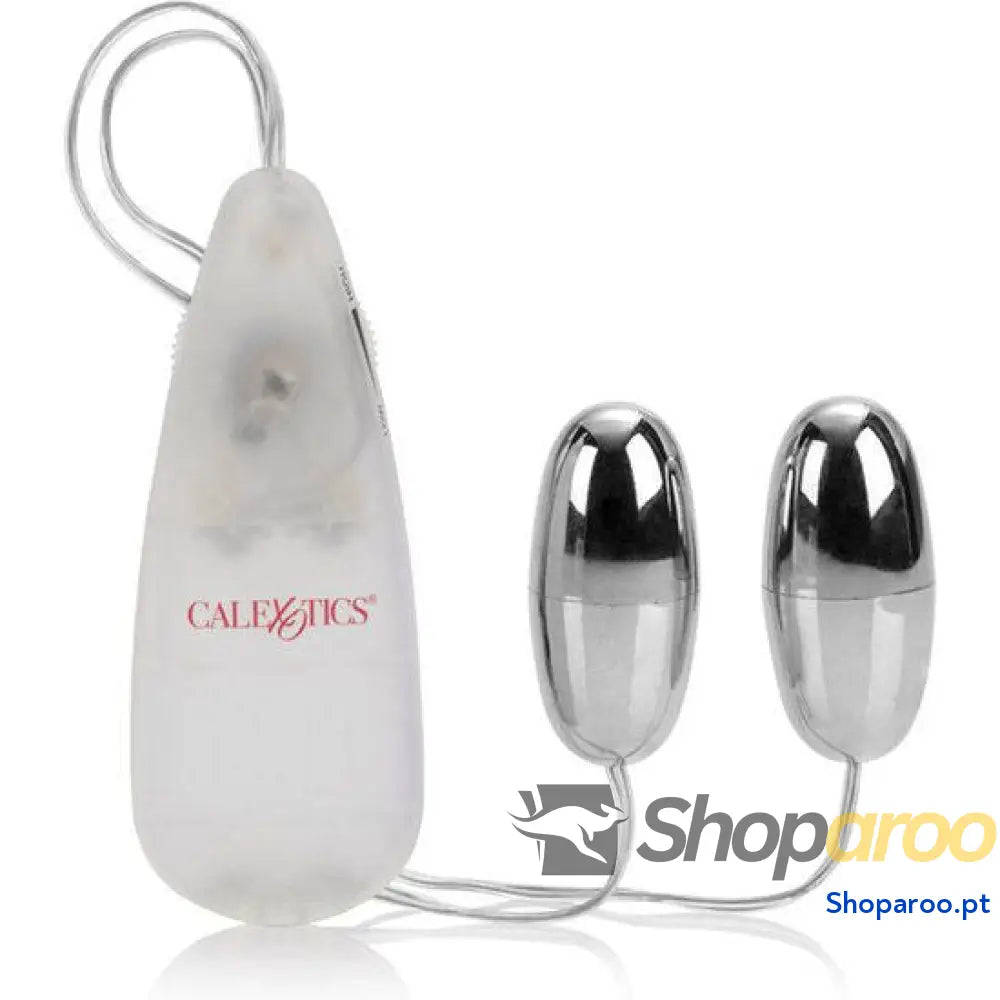 CALEXOTICS BALAS VIBRATÓRIAS PRATA DUO
