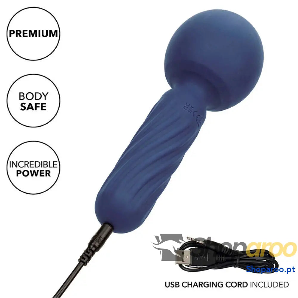 CALEXOTICS - CHARISMA SEDUCTION MASSAGER 12 FUNÇÕES 17,75 CM X 6,25 CM ROXO