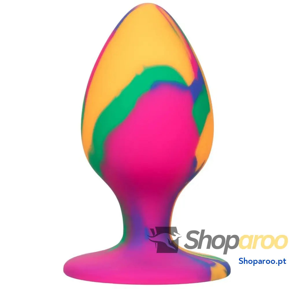 CALEXOTICS - CHEEKY GRANDE PLUG TIE-DYE ANAL