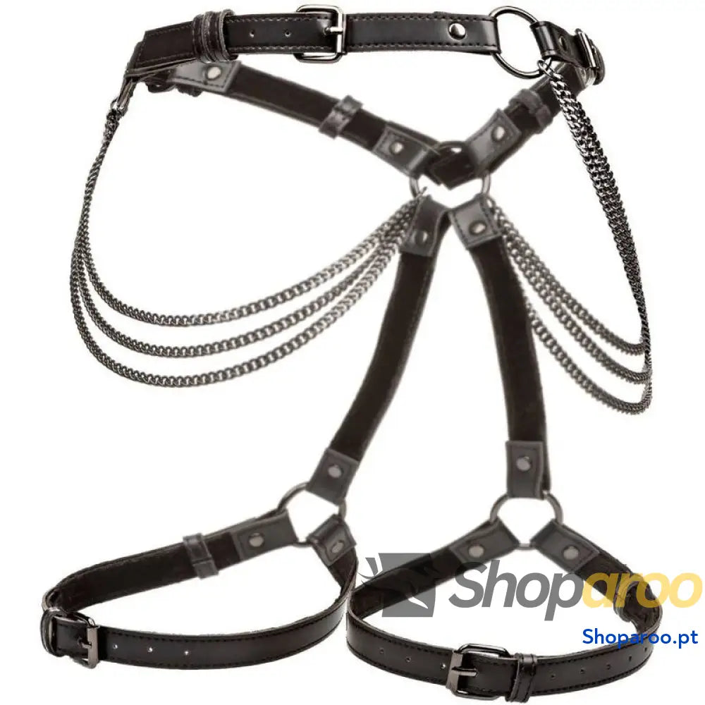 CALEXOTICS - EUPHORIA PLUS SIZE MULTI CHAIN ARNÊS DE COXA