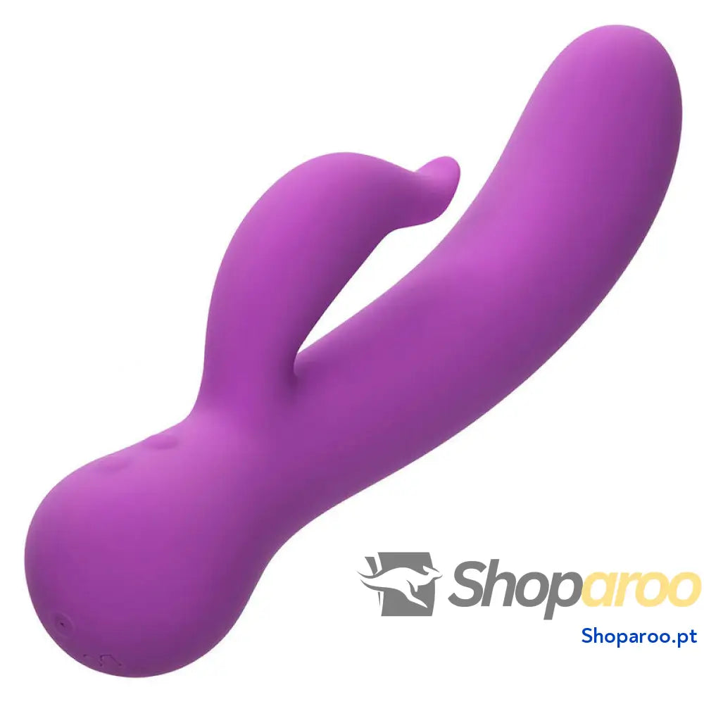 CALEXOTICS - FIRST TIME VIBRADOR PLEASER RECARREGÁVEL ROXO