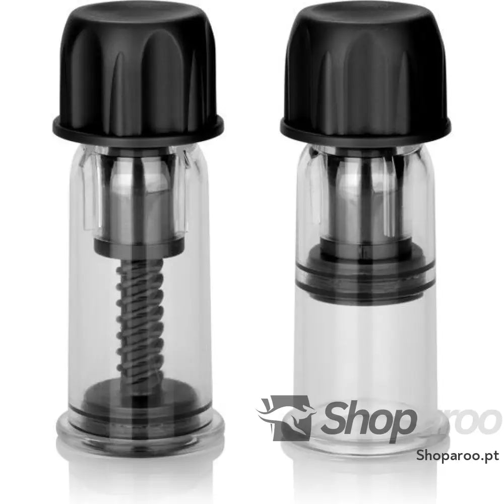 CALEXOTICS VACCUM TWIST ONDAS ESTIMULANTES PARA MAMILOS PRETO