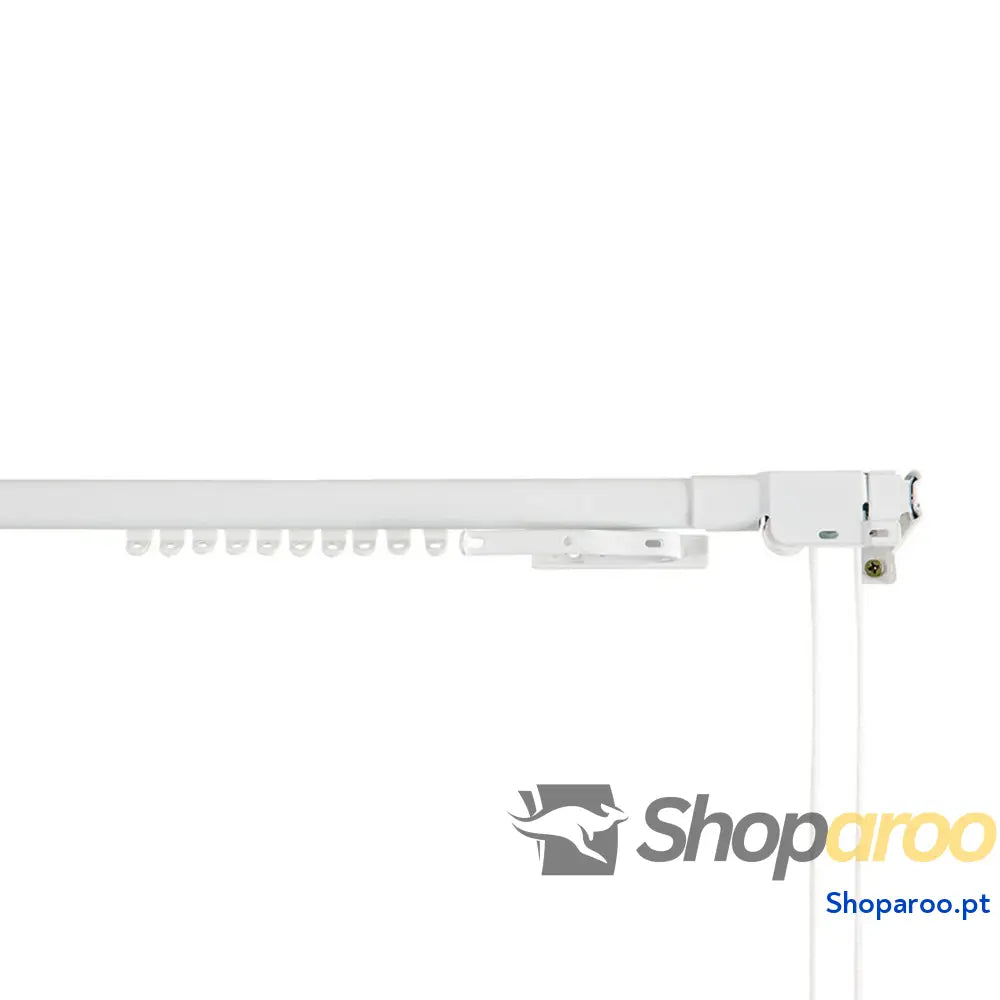 Calha de cortina Stor Planet Cintacor Extensível Reforçado Branco 160-300 cm