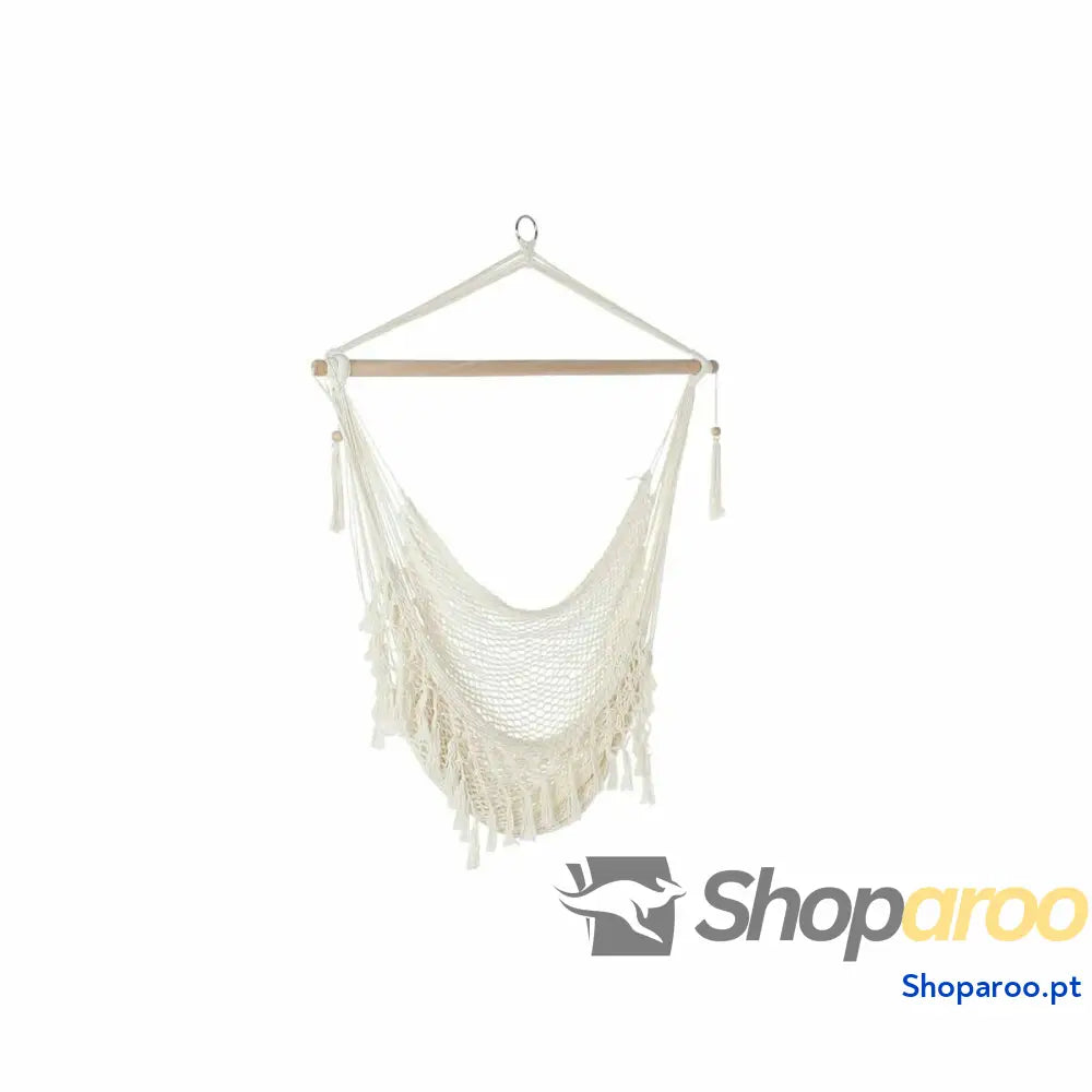 Cama de Rede DKD Home Decor Bege 100 x 50 x 130 cm (100 x 50 x 130 cm)