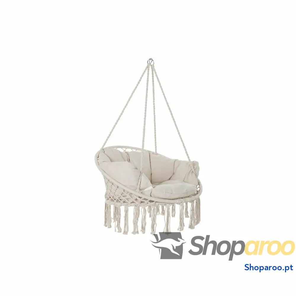 Cama de Rede DKD Home Decor Bege 100 x 80 x 145 cm (100 x 80 x 145 cm)