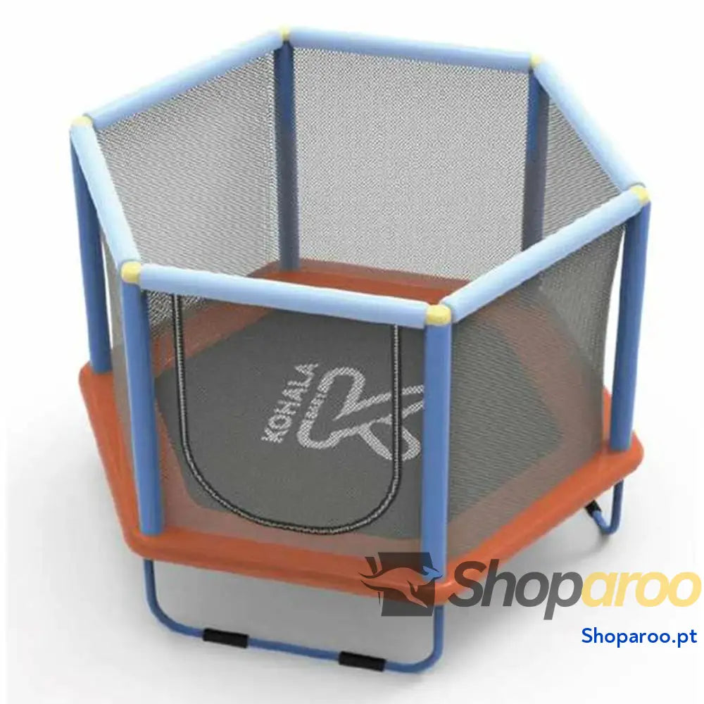 Cama Elástica Infantil com Rede de Segurança Ociotrends 140 X 110 CM