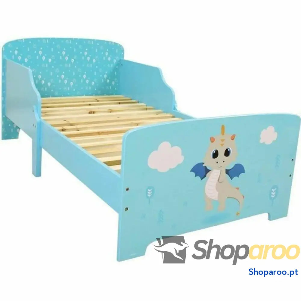 Cama Fun House LEON THE DRAGON 140 x 70 cm Madeira MDF