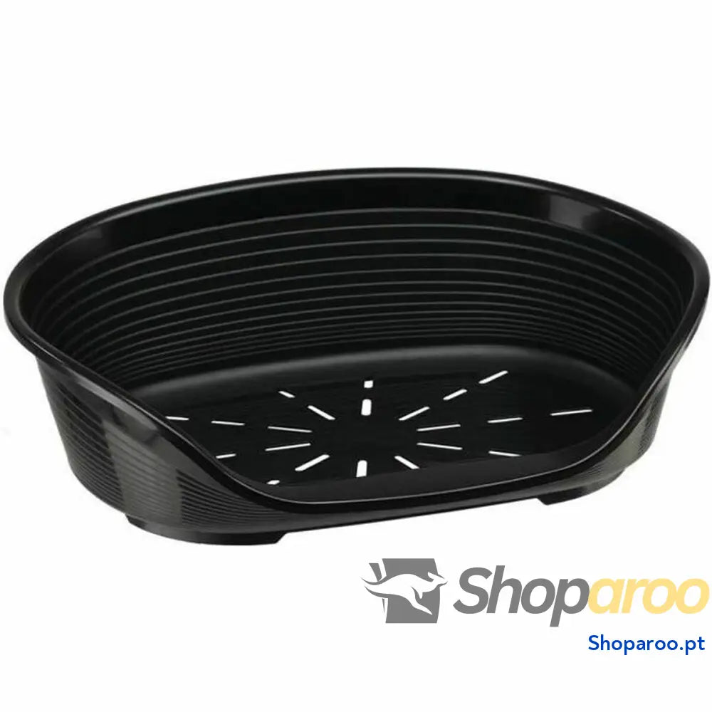 Cama para cães Ferplast Siesta Deluxe 2 Animais pequenos Preto Plástico