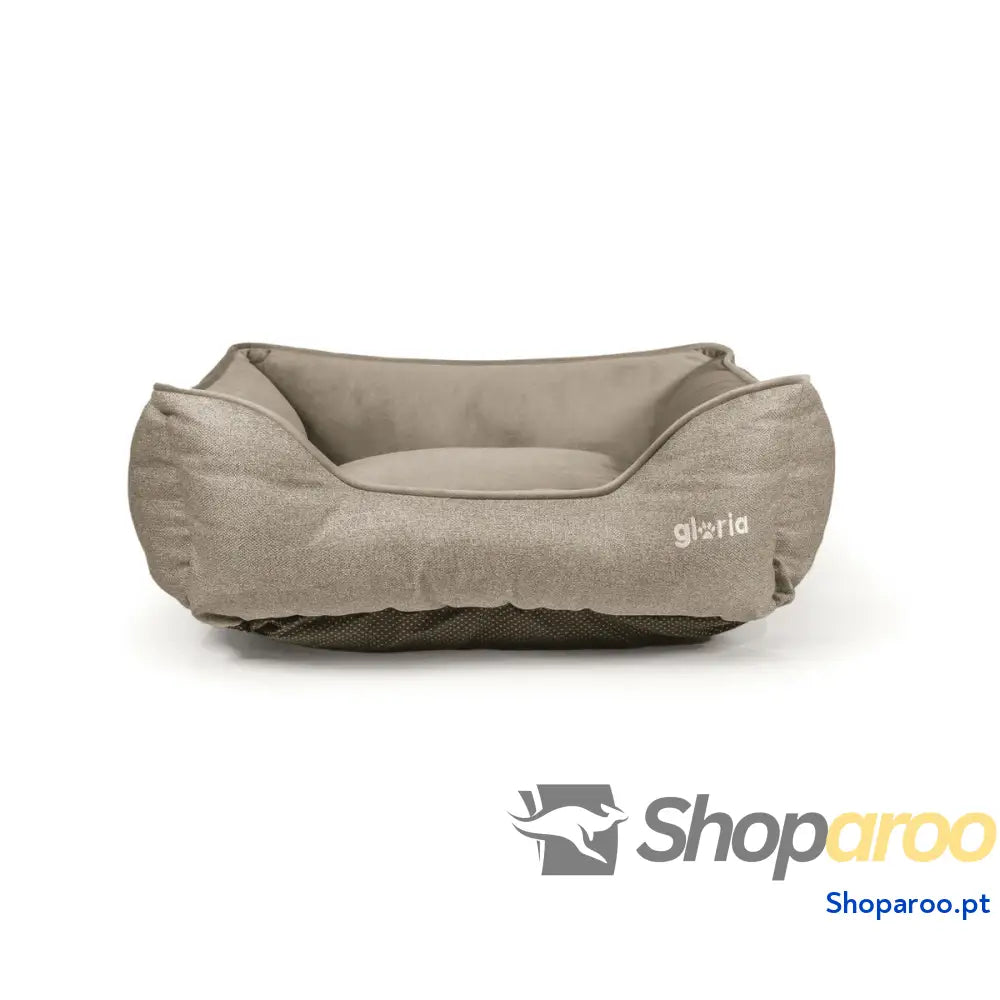 Cama para cão Gloria Cadaqués Bege 100 x 80 cm Retangular