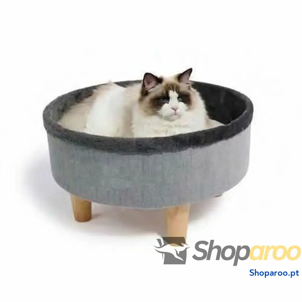 Cama para gato MPETS ROUND Cinzento 47 x 47 x 26 cm