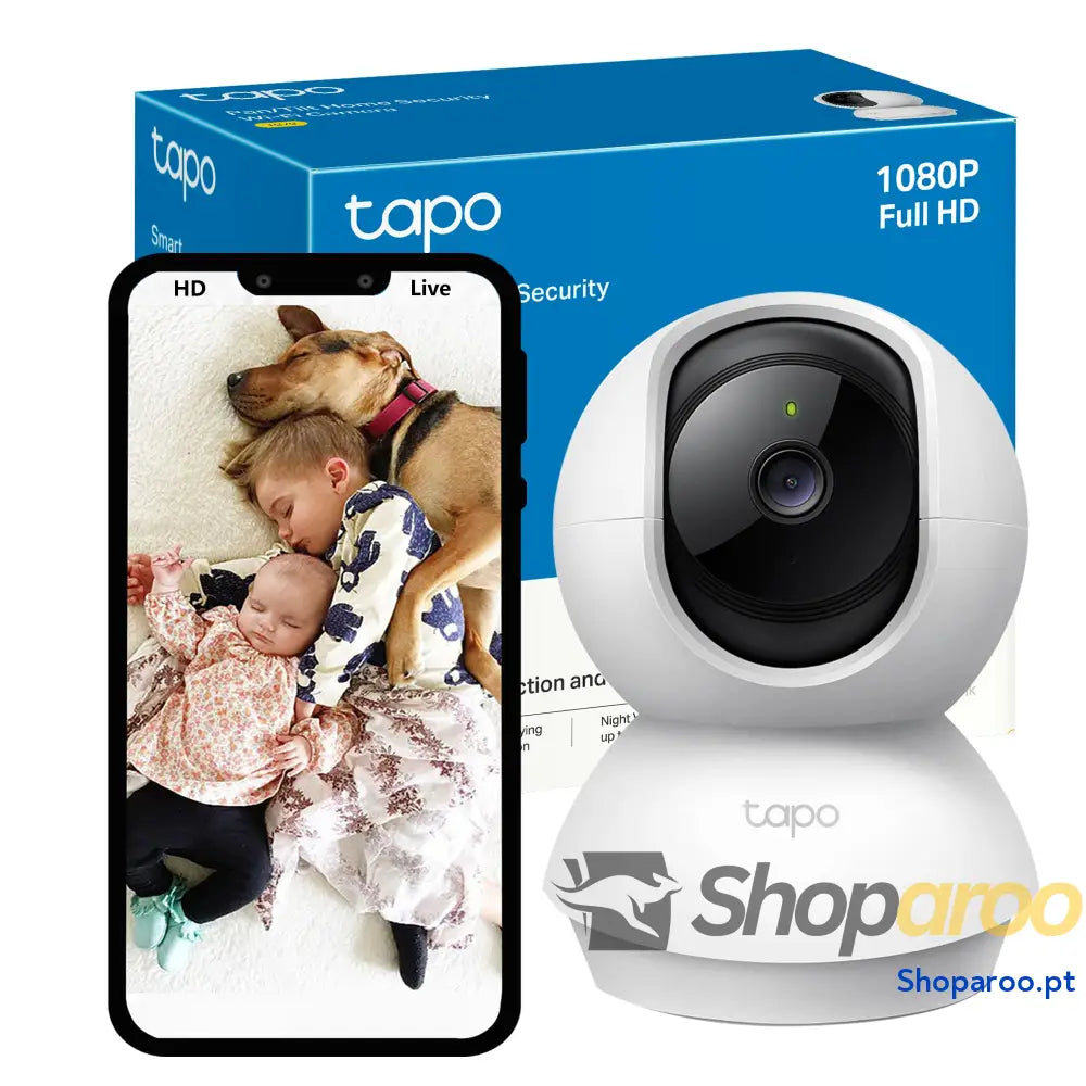 Câmara de vigilância IA 360° 3K 5MP alarme sonoro/luz visão noturna áudio bidirecional deteção movimento AI controlo