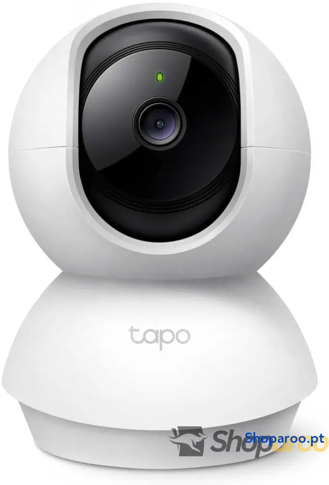 Câmara IP WiFi 360° de Vigilância FHD 1080p Visão Noturna Notificações em Tempo Real Compatível com Cartão SD Detecção