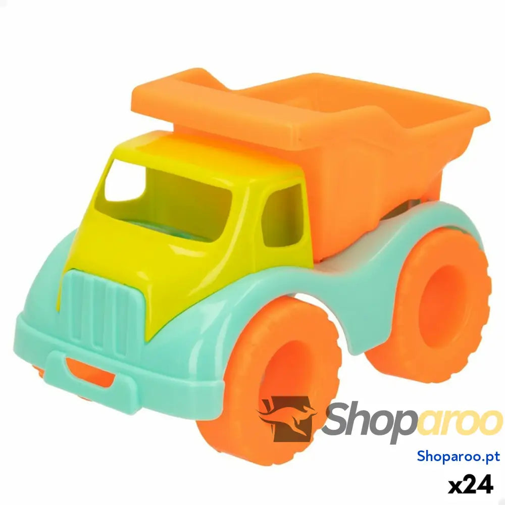 Camião Basculante Colorbaby 18 cm Praia Plástico (24 Unidades)