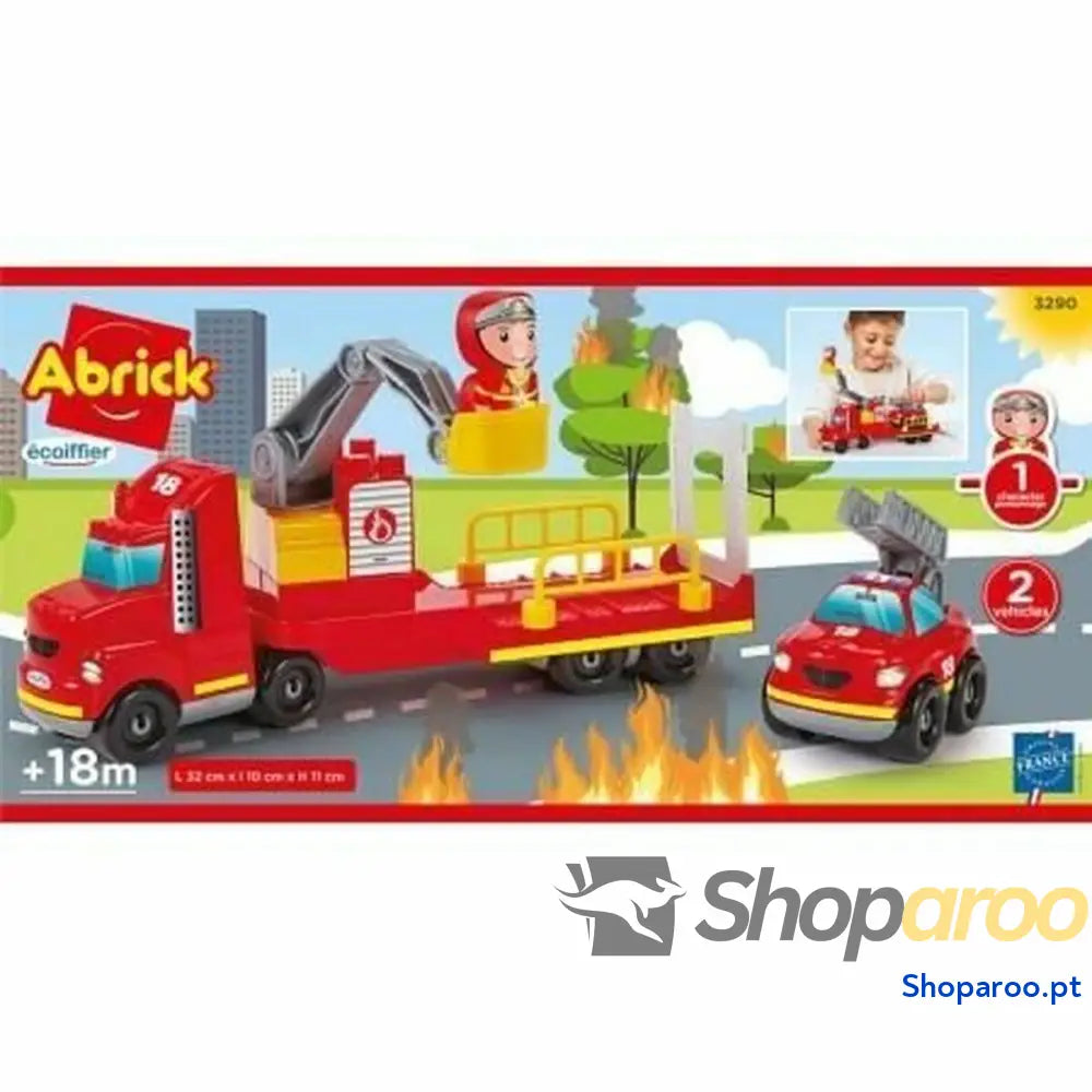 Camião de Bombeiros Ecoiffier Fire Truck (FR)
