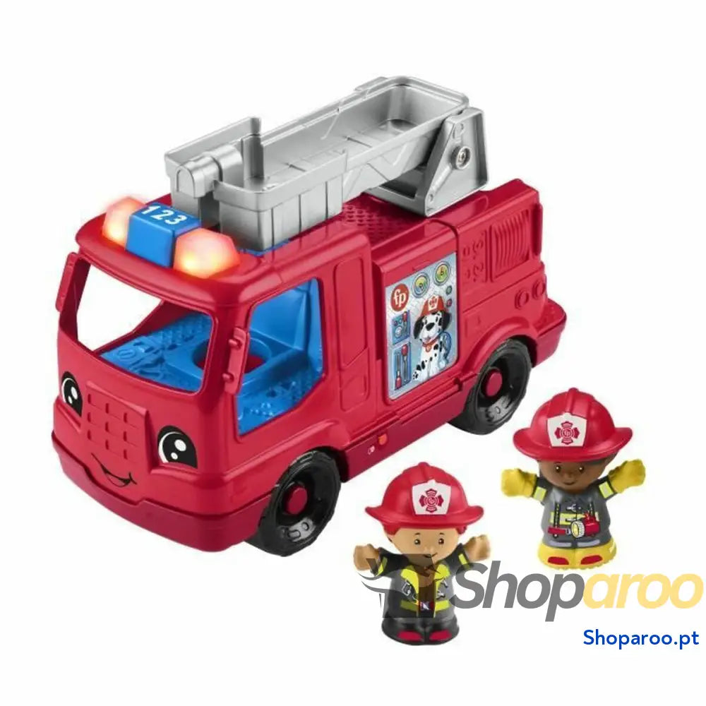 Camião de Bombeiros Fisher Price HYR88 Vermelho