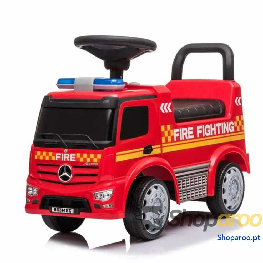 Camião de Bombeiros Sonic Mercedes Truck Actros Vermelho