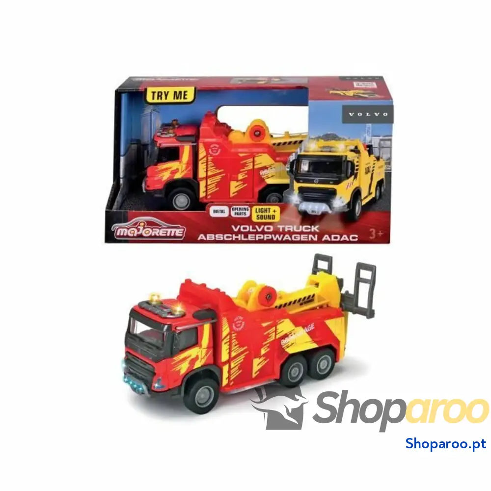 Camião Majorette Volvo Truck Abschleppwagen Adac