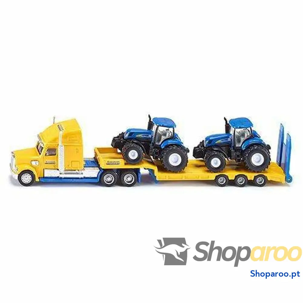 Camião Porta veículos New Holland 1:87