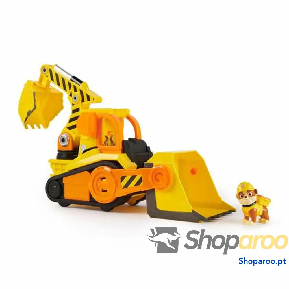 Camião Retroescavadora The Paw Patrol Deluxe Rubble